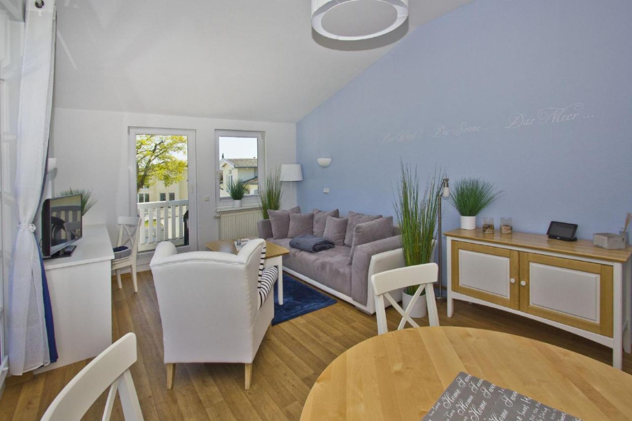 Mit Meerblick Und Balkon, Gratis Nutzung Vom Ahoi Erlebnisbad Und Sauna In Sellin - Meeresblick Fewo 48 Goehren  Buitenkant foto